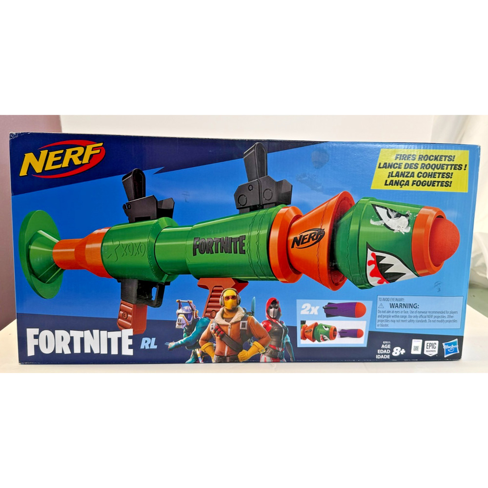 NERF E7511 Fortnite Rl Dart Blaster - New in Box - Picture 1 of 7